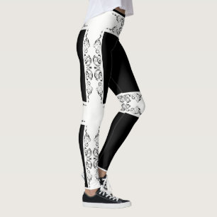 Leggings estilo barroco