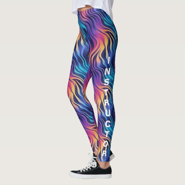 Leggings Estilo boho multicolor de los 90  (Izquierda)