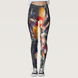 Leggings Estilo de Bola de Billar