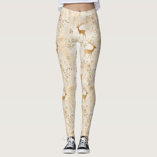 Leggings Estilo de ciervo de campo francés (Anverso)