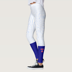 Leggings Estilo del béisbol