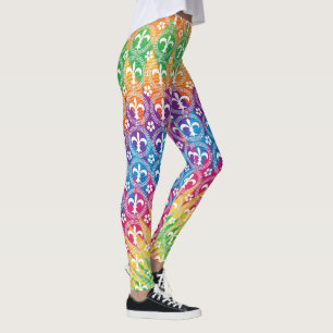 Leggings Estilo del carnaval colorido