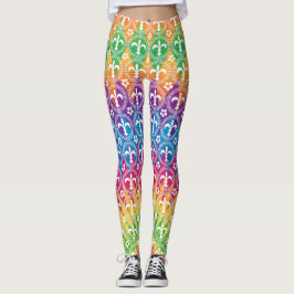 Leggings Estilo del carnaval colorido