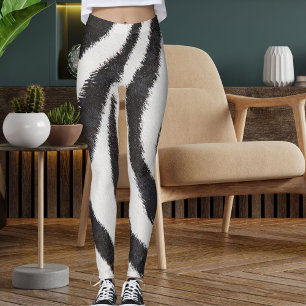 Leggings Estilo deportivo diario de mujeres salvajes de Áfr
