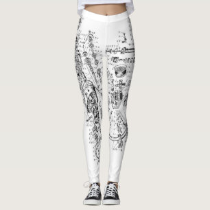 Leggings Estilo femenino del jinete de las solas polainas