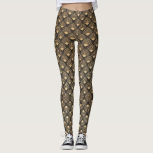 Leggings Estilo Gatsby Art Deco