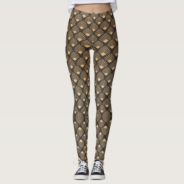 Leggings Estilo Gatsby Art Deco (Anverso)