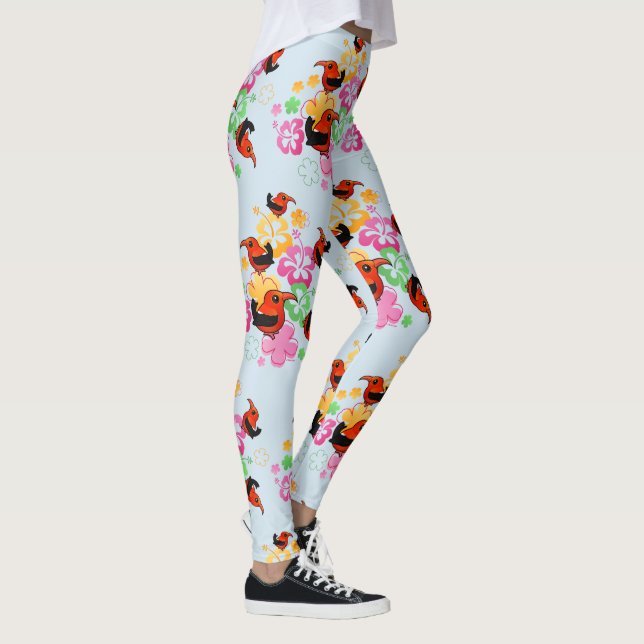 Leggings Estilo hawaiano Iiwi de Birdorable (Derecha)