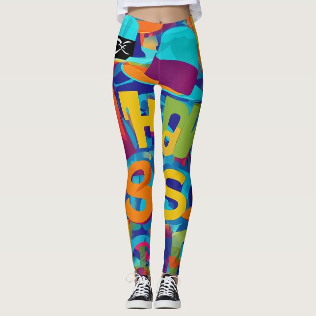 Leggings Estilo Hip-Hop (Anverso)