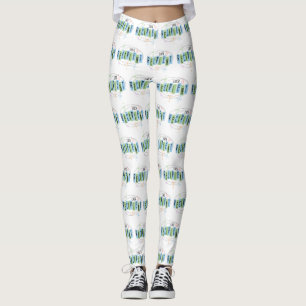 Leggings Estilo retro del receptor del trasplante hepático