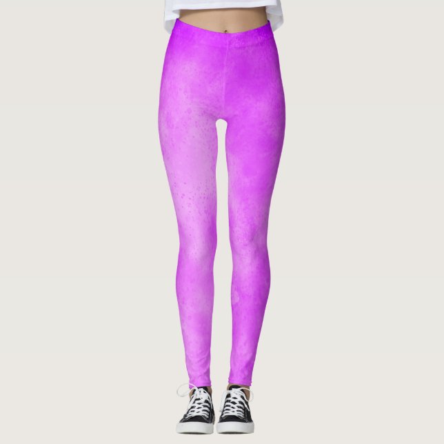 Leggings Estilo Storm efecto de nube Pinky Purple (Anverso)