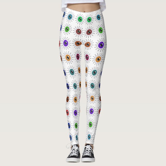 Leggings Estilos Art Nouveau Estilos Floral Leyendas impres (Anverso)