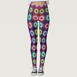 Leggings Estilos Art Nouveau Estilos Mystical Oye Pattern L