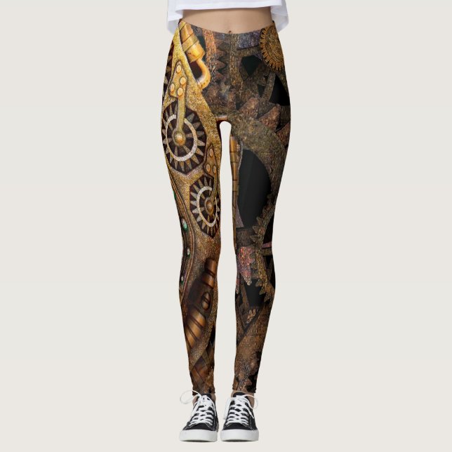 Leggings Estilos Steampunk Victorian y Edwardian (Anverso)