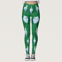 Leggings Estiloso conejo de conejo animal