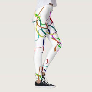 Leggings Estimuladores de plástico coloridos