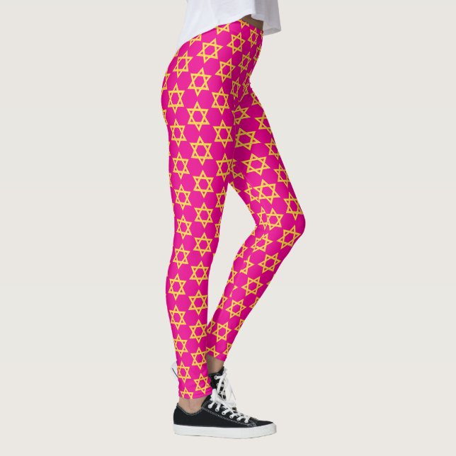 Leggings Estrella Amarilla de David (Derecha)