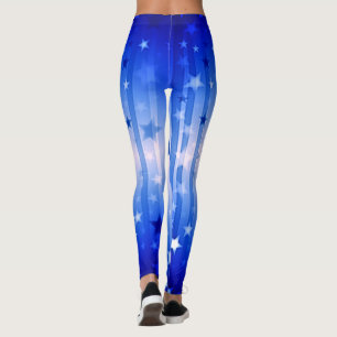 Leggings Estrella azul Día de la Independencia