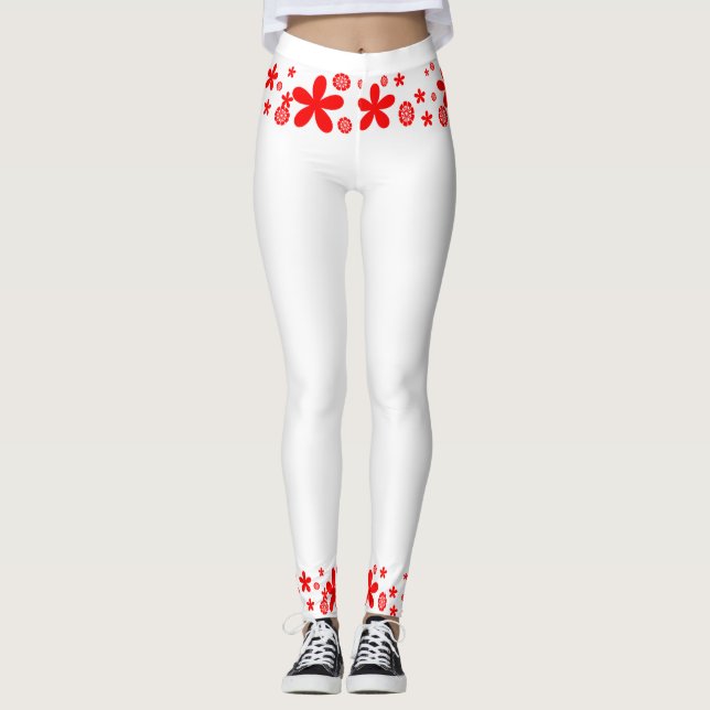 Leggings Estrella de amapola (Anverso)