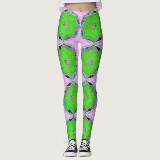 Leggings Estrella floral de Eid al-Adha de 8 puntas