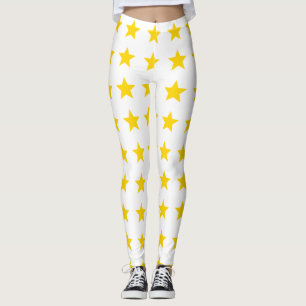 Leggings Estrella oro amarillo