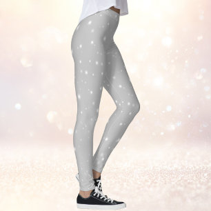 Leggings Estrella plateada de luz de estrellas