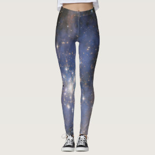 Leggings Estrellas de diamantes en el espacio de burbujas d