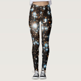 LEGGINGS ESTRELLAS DEL ESPACIO PROFUNDO DEL TELESCOPIO DE
