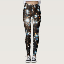 LEGGINGS ESTRELLAS DEL ESPACIO PROFUNDO DEL TELESCOPIO DE