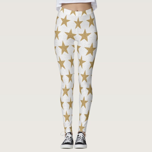 leggings estrellas doradas (Anverso)