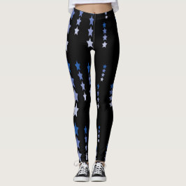 Leggings Estrellas En Azul