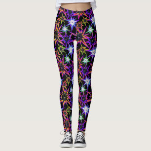 Leggings Estrellas en negro.