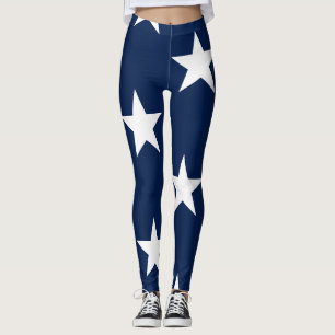 Leggings Estrellas gigantescas de la bandera estadounidense