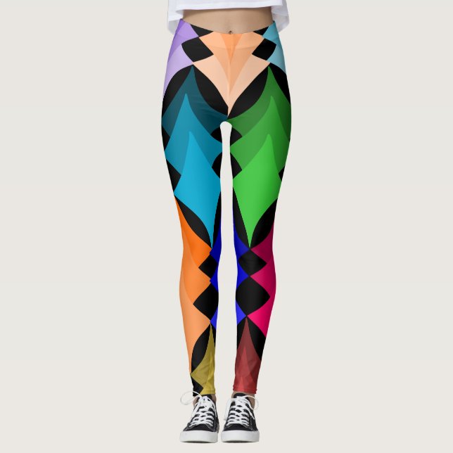 Leggings Estrellas modernas de mediados del siglo (Anverso)
