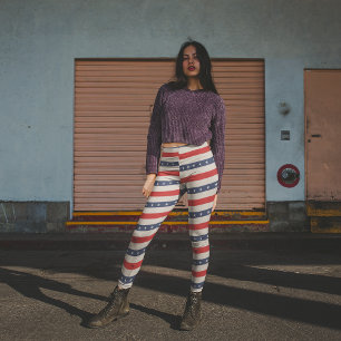 Leggings Estrellas patrióticas