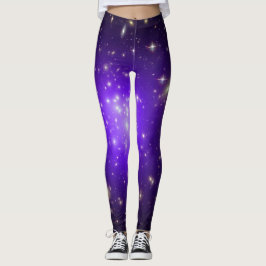 Leggings Estrellas púrpura en la NASA