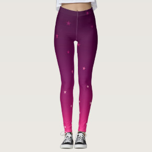 Leggings Estrellas púrpuras