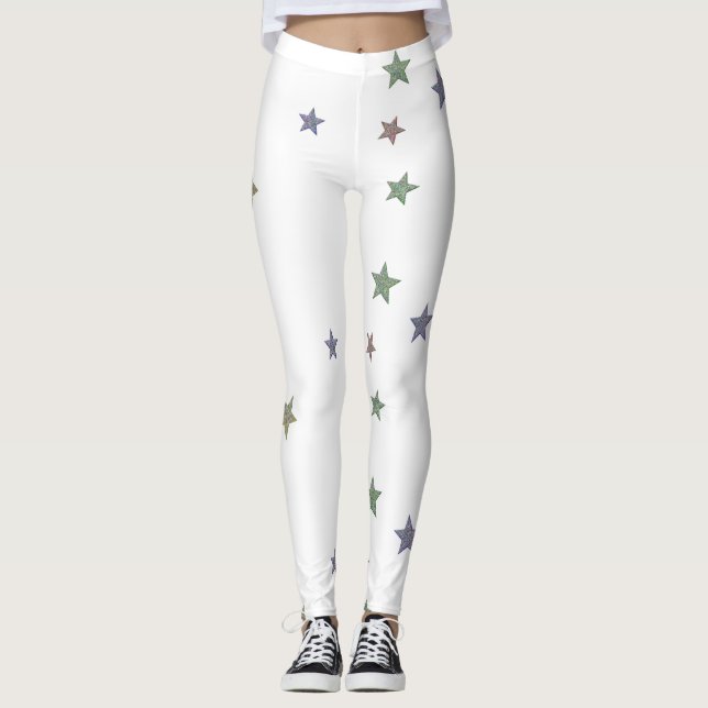 Leggings Estrellas Purpurinoso 2 (Anverso)