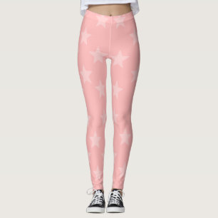Leggings Estrellas rosa blandas