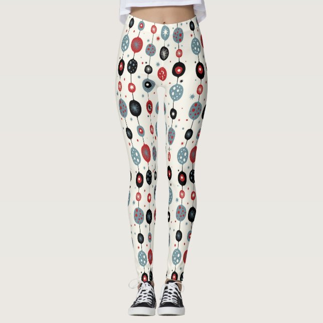 Leggings - Estrellas y planetas (Anverso)