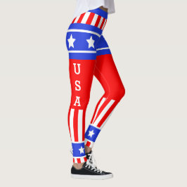 Leggings Estrellas y rayas de Estados Unidos