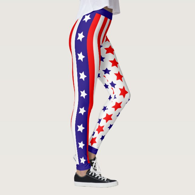 Leggings Estrellas y rayas de Estados Unidos (Derecha)