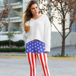 Leggings Estrellas y rayas de Estados Unidos