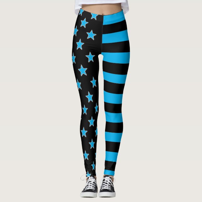 Leggings Estrellas Y Rayas Leggencias (Anverso)