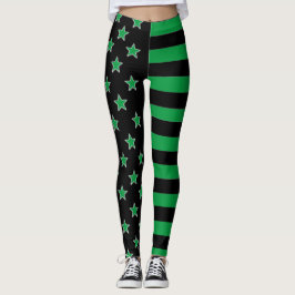 Leggings Estrellas Y Rayas Leggencias