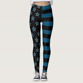 Leggings Estrellas Y Rayas Leggencias