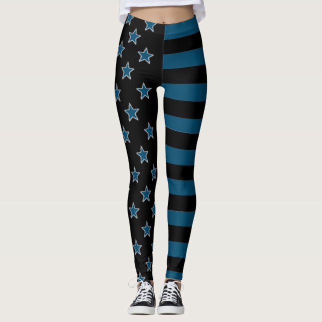 Leggings Estrellas Y Rayas Leggencias (Anverso)