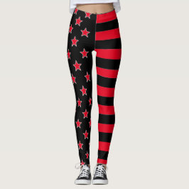 Leggings Estrellas Y Rayas Leggencias