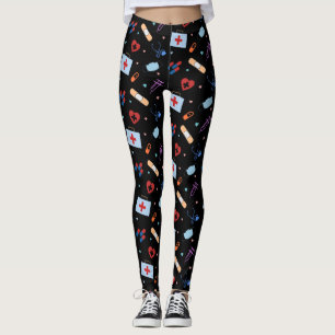 Leggings Estudiante de Enfermería de Enfermeras RN Patrón
