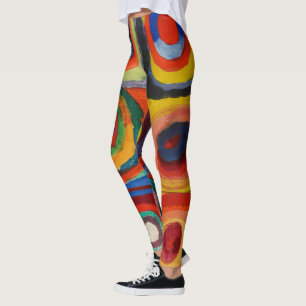 Leggings Estudio de color, 1913 por Wassily Kandinsky
